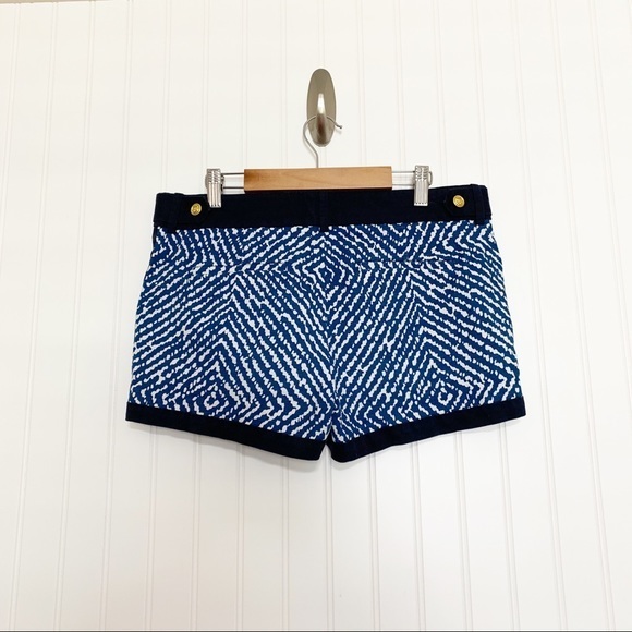 J. Crew Size 4 Abstract Diamond Shorts - Picture 3 of 5